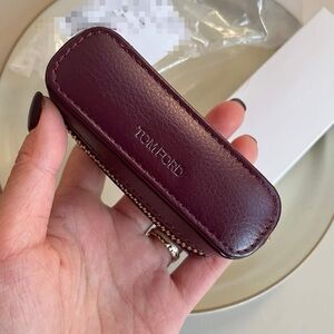 Tom Ford Lipstick Case with Chain and Mirror - Mini Bag Style (Empty )